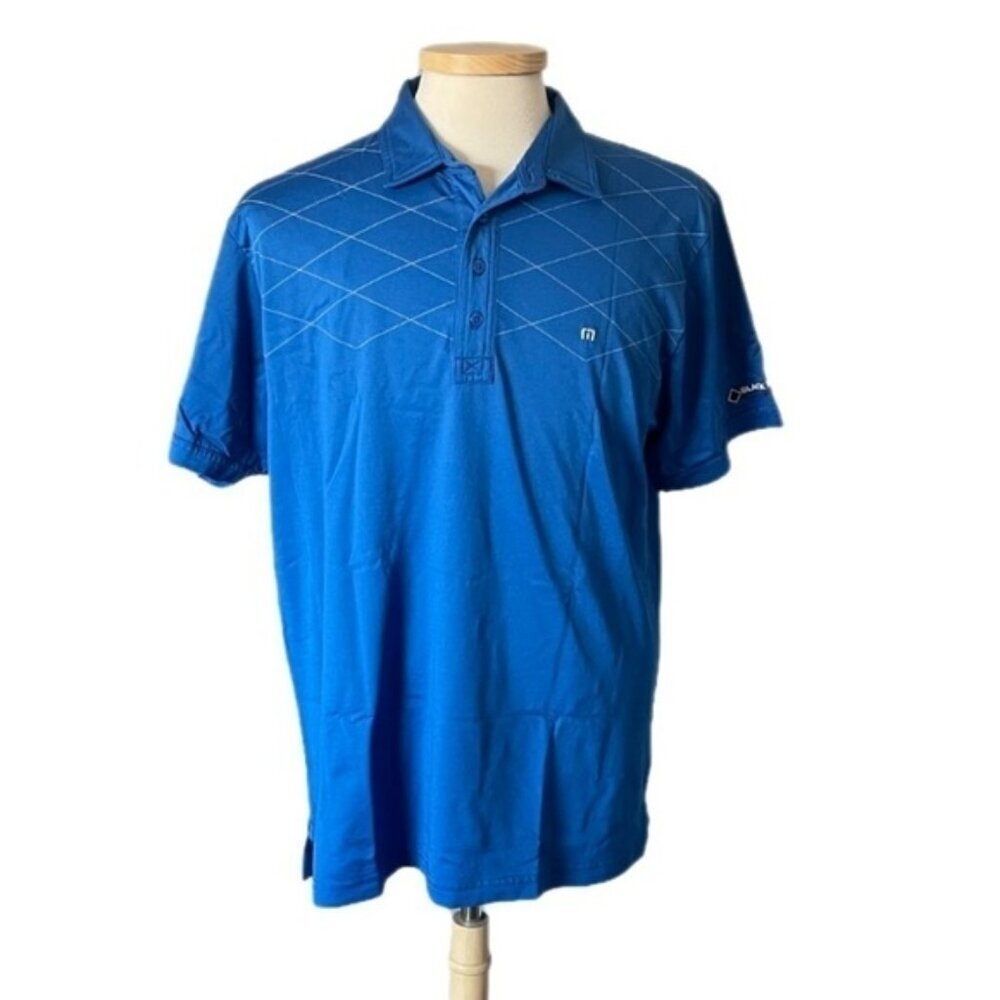 Travis Mathew Blue XL Golf Polo Shirt